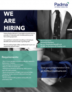 karir-new-Padma-Radya-Aktuaria-Konsultan-Aktuaria-Actuary-Consulting-In-Indonesia